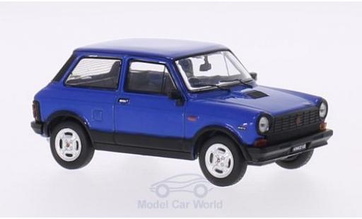 Autobianchi A112 1/18 Premium X Abarth blue 1980 diecast model cars