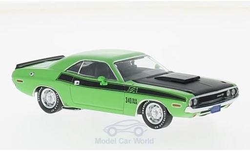 Diecast model cars Dodge Challenger 1970 1/43 Premium X T/A green/black 1970 Dodge Challenger 1970 1/43 Premium X T/A green/black 1970 diecast model cars