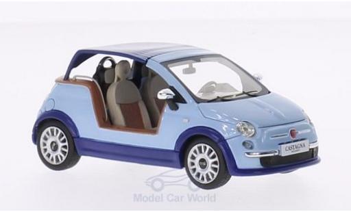 Diecast model cars Fiat 500 L 1/43 Premium X Tender Two blue Castagna Milano 2008 Fiat 500 L 1/43 Premium X Tender Two blue Castagna Milano 2008 diecast model cars
