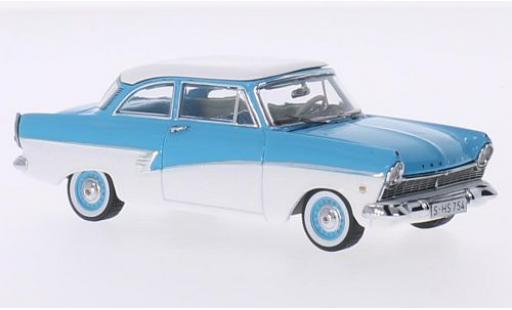 Diecast model cars Ford Taunus 1/43 Premium X 17M blue/white 1957 Ford Taunus 1/43 Premium X 17M blue/white 1957 diecast model cars