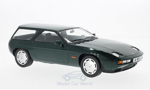 Porsche 928 1979 1/18 Premium X S Turbo Kombi Artz metallic green 1979 diecast model cars