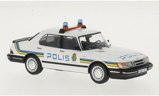 Diecast model cars Saab 900 1/43 Premium X i Stockholm Polis 1987 Saab 900 1/43 Premium X i Stockholm Polis 1987 diecast model cars