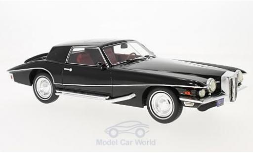 Stutz Blackhawk 1/18 Premium X Coupe black 1971 diecast model cars