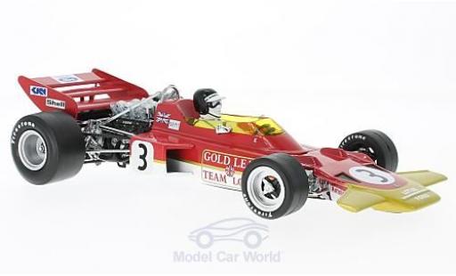 Lotus 72 1/18 Quartzo No.3 Team Gold Leaf Formel 1 GP Spanien 1970 J.Rindt diecast model cars