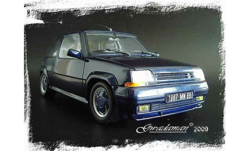 Renault 5 Alain Oreille 1/18 Norev GT Turbo serie limitee diecast model cars