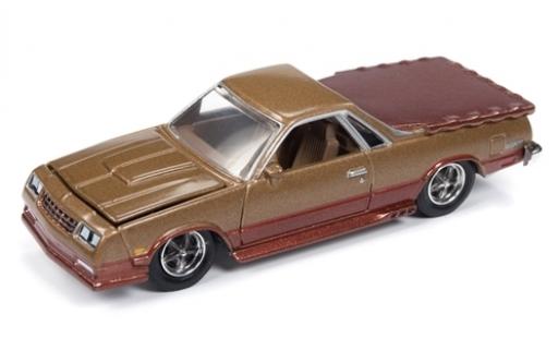 Diecast model cars Chevrolet El Camino 1/64 Racing Champions metallic brown 1986 Chevrolet El Camino 1/64 Racing Champions metallic brown 1986 diecast model cars