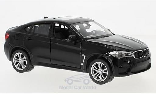 Bmw X6 1/24 Rastar M black diecast model cars
