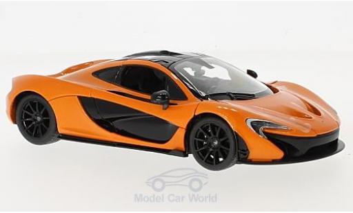 Diecast model cars McLaren P1 1/24 Rastar orange McLaren P1 1/24 Rastar orange diecast model cars
