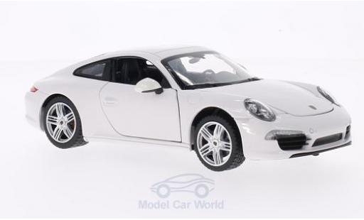 Diecast model cars Porsche 911 1/24 Rastar Carrera S white Porsche 911 1/24 Rastar Carrera S white diecast model cars