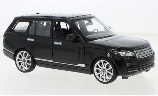 Diecast model cars Land Rover Range Rover 1/24 Rastar black Land Rover Range Rover 1/24 Rastar black diecast model cars