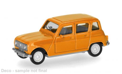 Renault 4 1/87 Herpa orange 1:87 diecast model cars