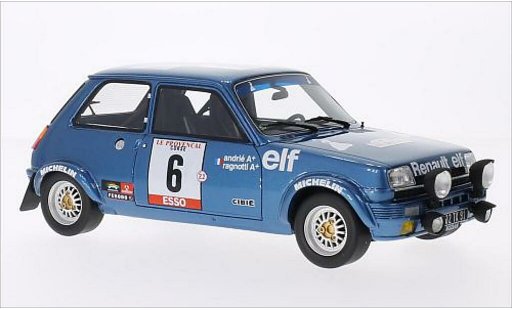 Renault 5 Alpine 1/18 Ottomobile Gruppe 2 No.6 Gitanes Tour de Corse 1979 diecast model cars