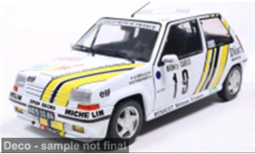 Renault 5 1/18 Solido GT Turbo #19 1:18 diecast model cars