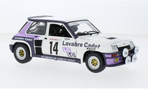 Renault 5 1/18 Solido Turbo #14 1:18 diecast model cars