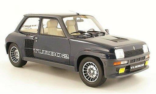 Renault 5 Turbo 1/12 Ottomobile 2 blue 1983 diecast model cars