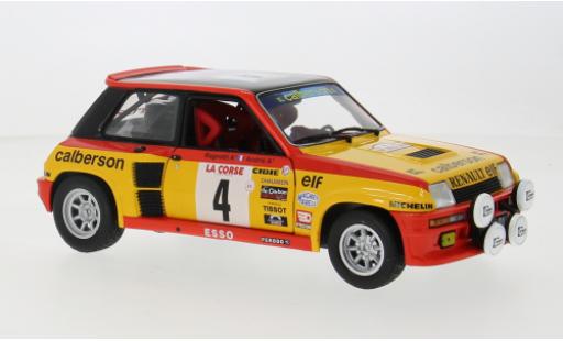 Renault 5 1/18 Solido Turbo #4 1:18 diecast model cars