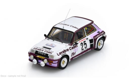 Renault 5 1/43 Spark Turbo Criterium de Touraine 1983 #2 D.Auriol/P.Nouaille 1:43