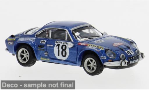 Alpine A110 1/87 Brekina Renault Rally Monte Carlo 1970 #18 Andruet 1:87 diecast model cars