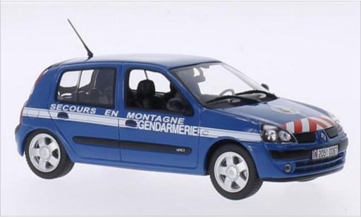 Renault Clio RS 1/43 Norev Gendarmerie Secours en Montagne 2003 diecast model cars