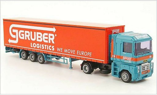 Renault Magnum Base 1/87 AWM Gruber Logistics Mega-G-KSZ diecast model cars