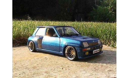 Renault 5 Turbo 1/18 Universal Hobbies version williams diecast model cars