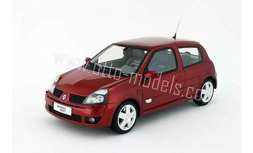 Renault Clio 2 RS 1/18 Ottomobile phase red lucifer 2001 diecast model cars