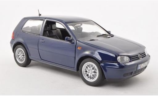 Diecast model cars Volkswagen Golf 1/18 Revell IV blue 1997 sans Vitrine Volkswagen Golf 1/18 Revell IV blue 1997 sans Vitrine diecast model cars
