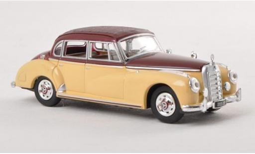 Diecast model cars Mercedes 300 1/87 Ricko c (W186) beige/brown 1955 ohne Vitrine Mercedes 300 1/87 Ricko c (W186) beige/brown 1955 ohne Vitrine diecast model cars