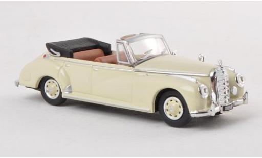 Diecast model cars Mercedes 300 1/87 Ricko c (W186) Cabriolet beige 1955 Mercedes 300 1/87 Ricko c (W186) Cabriolet beige 1955 diecast model cars