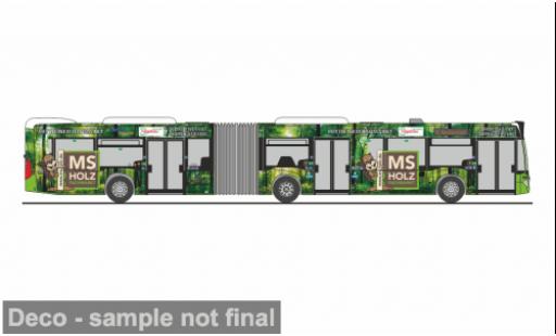 Mercedes Citaro 1/87 Rietze G 2015 ESWE - MS Holzfachmarkt Wiesbaden 1:87 diecast model cars