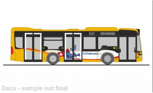Mercedes Citaro 1/87 Rietze K 2012 Grindelwald (CH) 1:87 diecast model cars