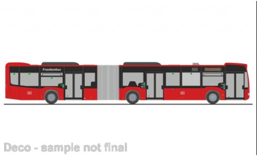 Diecast model cars Mercedes Citaro 1/87 Rietze G DB - Frankenbus 2012 Mercedes Citaro 1/87 Rietze G DB - Frankenbus 2012 diecast model cars