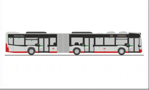 Diecast model cars Mercedes Citaro 1/87 Rietze G DB - Rheinlandbus 2012 Mercedes Citaro 1/87 Rietze G DB - Rheinlandbus 2012 diecast model cars