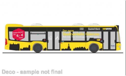 Diecast model cars Mercedes Citaro 1/87 Rietze Rebus Rostock 2015 Mercedes Citaro 1/87 Rietze Rebus Rostock 2015 diecast model cars