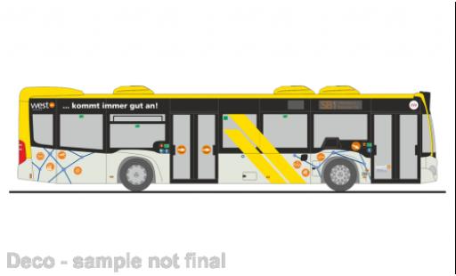 Diecast model cars Mercedes Citaro 1/87 Rietze WestVerkehr Geilenkirchen 2015 Mercedes Citaro 1/87 Rietze WestVerkehr Geilenkirchen 2015 diecast model cars