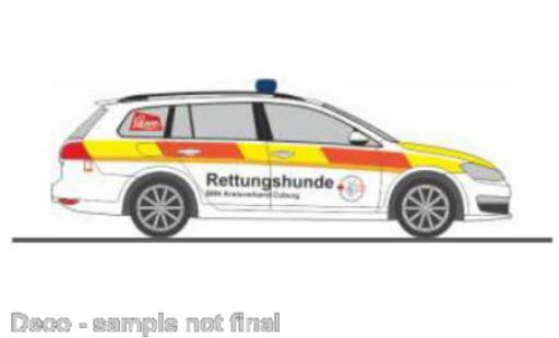 Diecast model cars Volkswagen Golf 1/87 Rietze VII Variant Rettungshundestaffel Coburg Volkswagen Golf 1/87 Rietze VII Variant Rettungshundestaffel Coburg diecast model cars