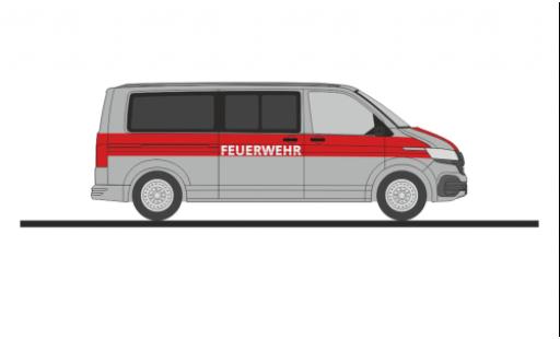 Diecast model cars Volkswagen T6 1/87 Rietze .1 bus pompiers Hoyerswerda Volkswagen T6 1/87 Rietze .1 bus pompiers Hoyerswerda diecast model cars