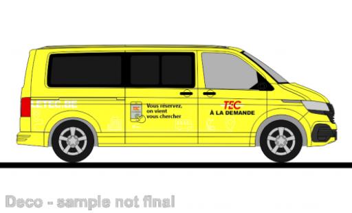 Diecast model cars Volkswagen T6 1/87 Rietze .1 bus TEC (B) Volkswagen T6 1/87 Rietze .1 bus TEC (B) diecast model cars