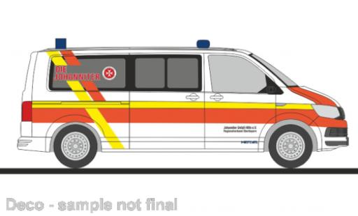 Volkswagen T6 1/87 Rietze bus Johanniter RV Oberbayern diecast model cars