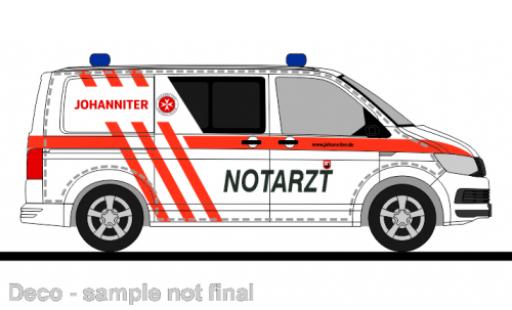 Diecast model cars Volkswagen T6 1/87 Rietze bus NEF Johanniter Hannover Volkswagen T6 1/87 Rietze bus NEF Johanniter Hannover diecast model cars