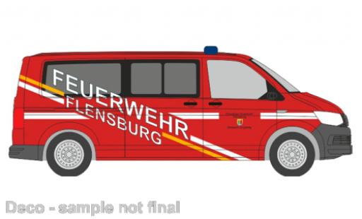 Diecast model cars Volkswagen T6 1/87 Rietze pompiers Flensburg - Engelsby Volkswagen T6 1/87 Rietze pompiers Flensburg - Engelsby diecast model cars