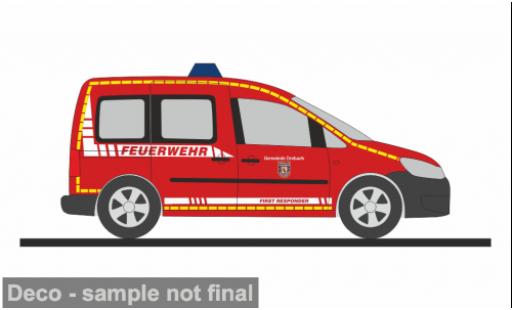 Diecast model cars Volkswagen Caddy 1/87 Rietze 2011 FW Venusberg 1:87 Volkswagen Caddy 1/87 Rietze 2011 FW Venusberg 1:87 diecast model cars