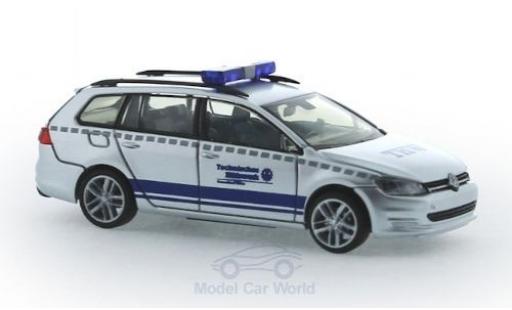 Diecast model cars Volkswagen Golf 1/87 Rietze VII Variant THW Witten Volkswagen Golf 1/87 Rietze VII Variant THW Witten diecast model cars