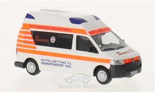 Diecast model cars Volkswagen T5 1/87 Rietze Ambulanz Mobil Hornis Silver Die Johanniter Braunschweig Volkswagen T5 1/87 Rietze Ambulanz Mobil Hornis Silver Die Johanniter Braunschweig diecast model cars