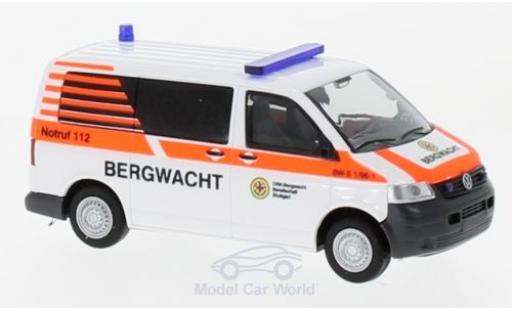 Diecast model cars Volkswagen T5 1/87 Rietze Bergwacht Stuttgart 2003 Volkswagen T5 1/87 Rietze Bergwacht Stuttgart 2003 diecast model cars