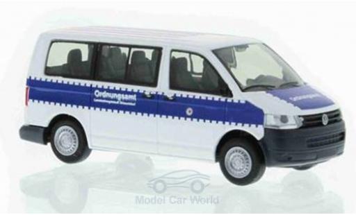 Diecast model cars Volkswagen T5 1/87 Rietze Bus Ordnungsamt Düsseldorf 2010 Volkswagen T5 1/87 Rietze Bus Ordnungsamt Düsseldorf 2010 diecast model cars