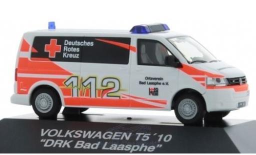 Diecast model cars Volkswagen T5 1/87 Rietze DRK Bad Laasphe 2010 Volkswagen T5 1/87 Rietze DRK Bad Laasphe 2010 diecast model cars
