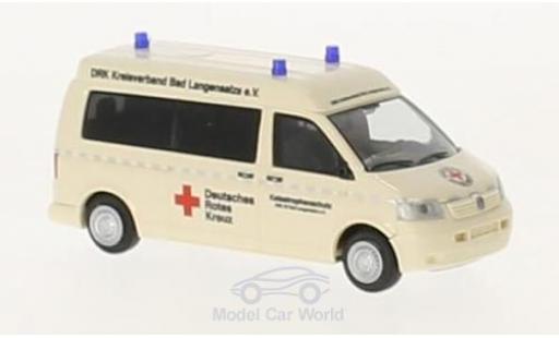 Diecast model cars Volkswagen T5 1/87 Rietze DRK KV Bad Langensalza e.V. 2003 Volkswagen T5 1/87 Rietze DRK KV Bad Langensalza e.V. 2003 diecast model cars