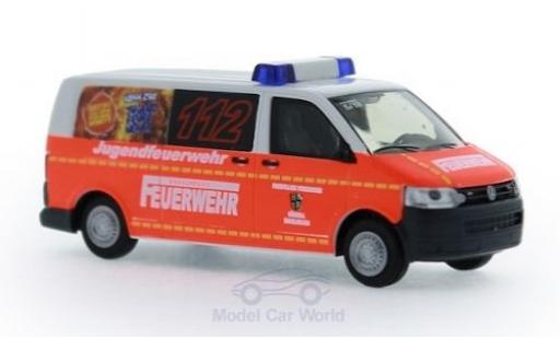 Diecast model cars Volkswagen T5 1/87 Rietze Feuerwehr Künzell-Engelhelms 2010 Volkswagen T5 1/87 Rietze Feuerwehr Künzell-Engelhelms 2010 diecast model cars