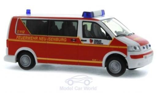 Diecast model cars Volkswagen T5 1/87 Rietze Feuerwehr Neu-Isenburg 2003 Volkswagen T5 1/87 Rietze Feuerwehr Neu-Isenburg 2003 diecast model cars